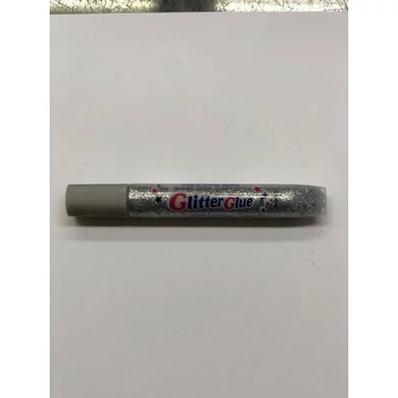 Glitteres ragasztó ezüst