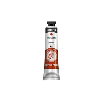 Artemisia akrilfesték 20 ml narancsvörös