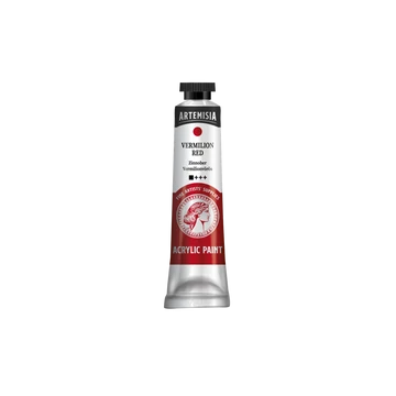 Artemisia akrilfesték 20 ml vermiliomvörös