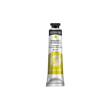 Artemisia akrilfesték 20 ml permanens világos sárga