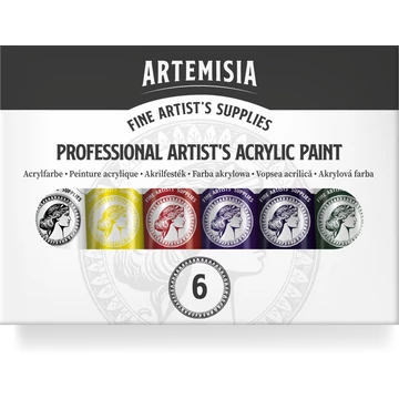 Artemisia akrilfesték készlet 6 x 20 ml