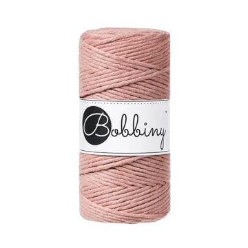Bobbiny 3 mm Macrame Cord - Blush