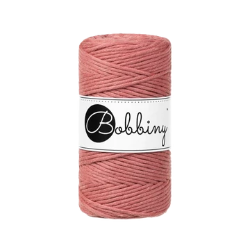Bobbiny 3 mm Macrame Cord - Peony