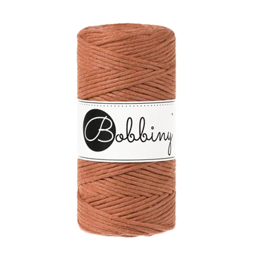 Bobbiny 3 mm Macrame Cord - Terracotta