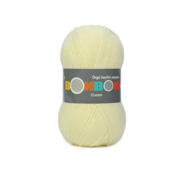Bonbon Cuore - világos sárga - 98210