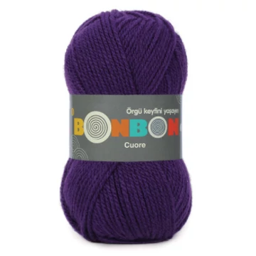 Bonbon Cuore - sötétlila - 98290