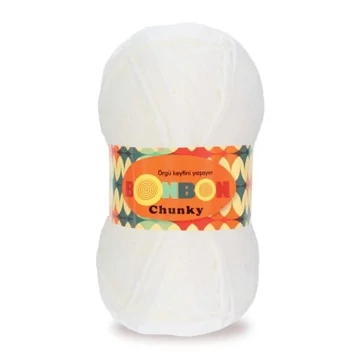 Bonbon Chunky - fehér - 98200