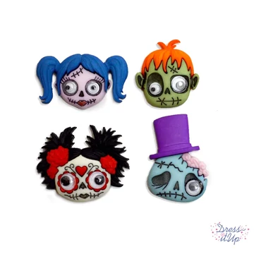 Dress It Up formagombok - halloween zombi - 9488