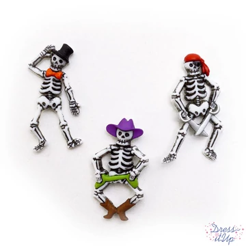 Dress It Up formagombok - halloween csontvázak - 7467