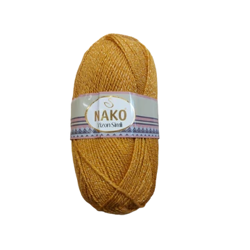 Nako Vizon Simli -  okkersárga - 10129A