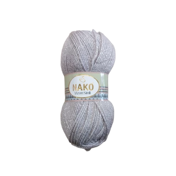 Nako Vizon Simli - szürkésbarna - 3079G