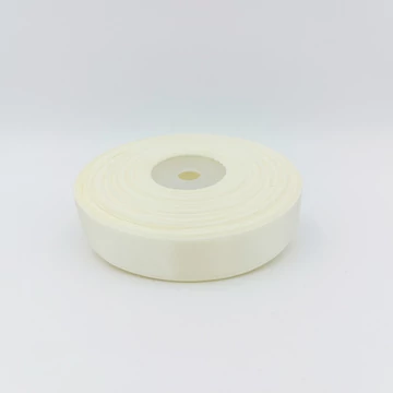 Szatén szalag vaj 30mm széles