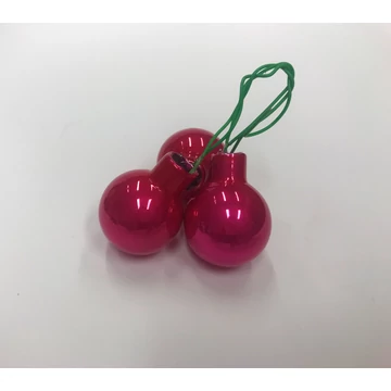Fényes pink üveggyögy csokor