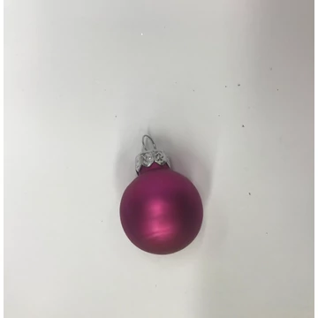 Matt magenta üveggömb