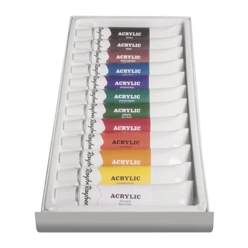 12x12ml akril készlet