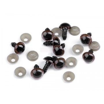 Biztonsági maci szem 8 mm - több méretben