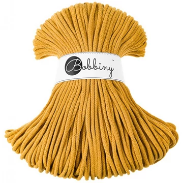 Bobbiny Premium zsinórfonal 5 mm – mustard