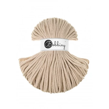 Bobbiny Premium zsinórfonal 5 mm – warm beige