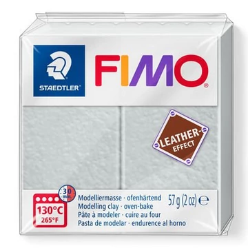 Fimo Bőr hatású gyurma- galamb szürke