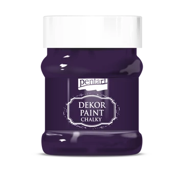 Dekor krétafesték püspöklila-230ml