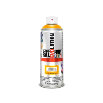 Pinty Plus Evolution fényes akril spray 400 ml - Napsárga 1007