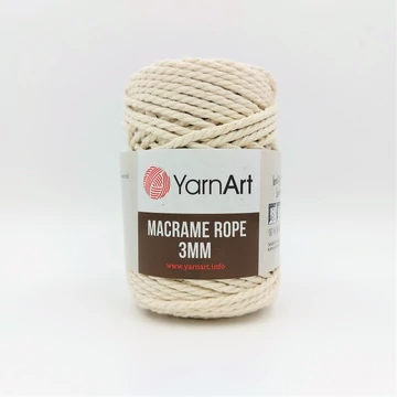 YarnArt Macrame Rope 752 krém