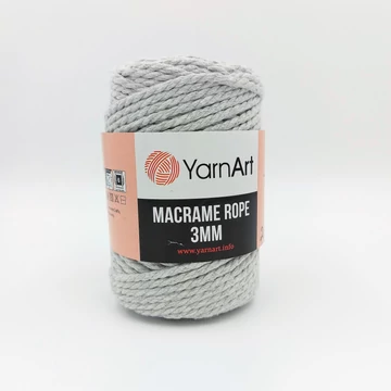 YarnArt Macrame Rope 756 világosszürke