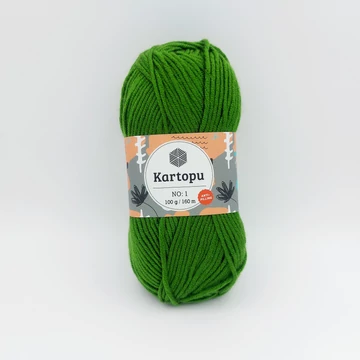 Kartopu No1 Anti-Pilling akril fonal - zöld - K1391