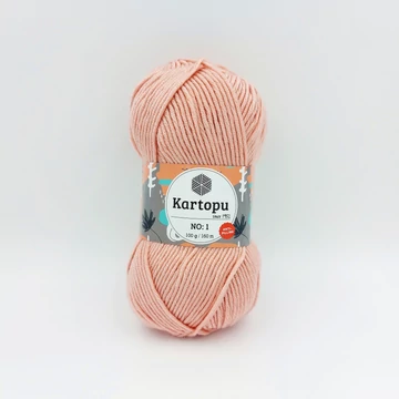 Kartopu No1 Anti-Pilling akril fonal - lazac - K258