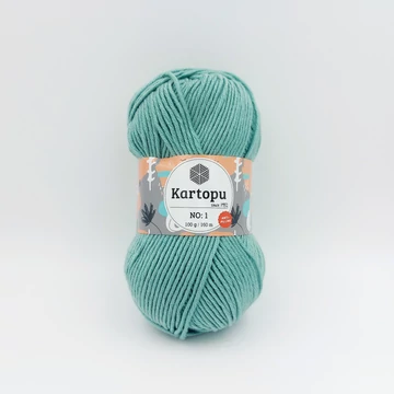 Kartopu No1 Anti-Pilling akril fonal - türkizzöld - K493