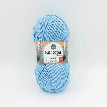 Kartopu No1 Anti-Pilling akril fonal - világoskék - K544