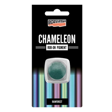 Rub-on pigment chameleon effect - esőerdő