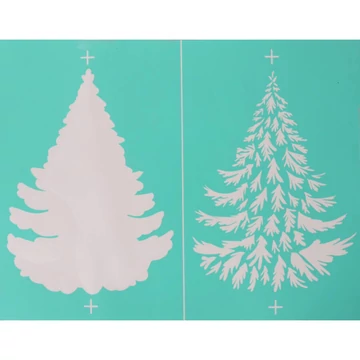 Szita-stencil 215 x 275 mm, fenyő