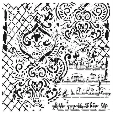 Cadence Stencil 25 cm x 25 cm  GCSM-014