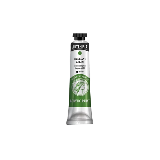 Artemisia akrilfesték 20 ml ragyogózöld