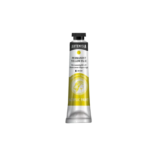 Artemisia akrilfesték 20 ml permanens világos sárga