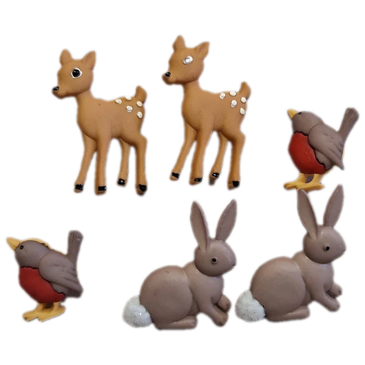 Dress It Up formagombokn - nyúl,őzike,madár - 3191