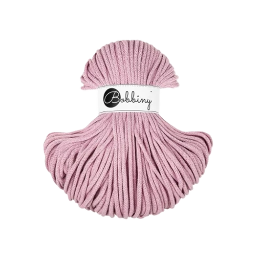 Bobbiny Premium zsinórfonal 5 mm – Dusty rose