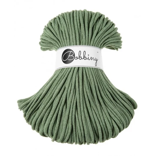 Bobbiny Premium zsinórfonal 5 mm – eucalyptus green