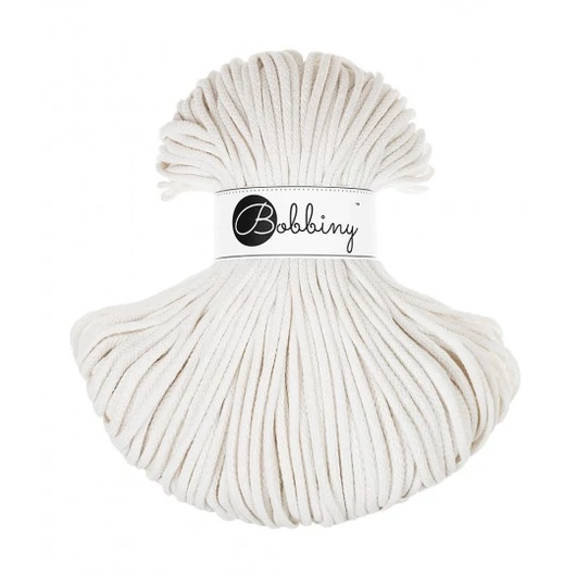 Bobbiny Premium zsinórfonal 5 mm – off white