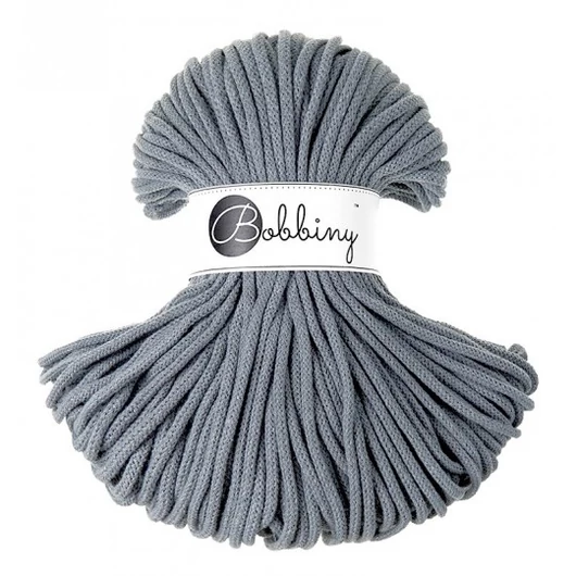 Bobbiny Premium zsinórfonal 5 mm – steel