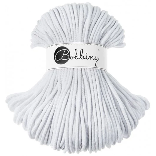 Bobbiny Premium zsinórfonal 5 mm – white