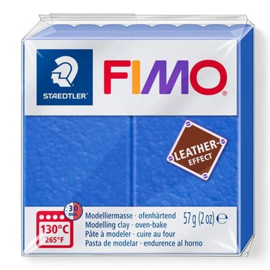 Fimo Bőr hatású gyurma- indigo