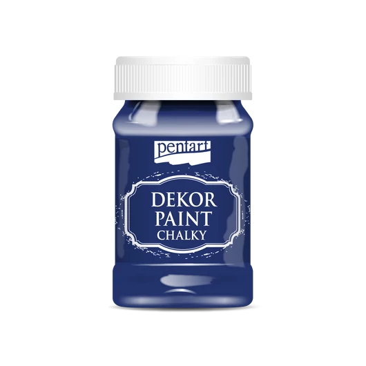 Dekor krétafesték kék