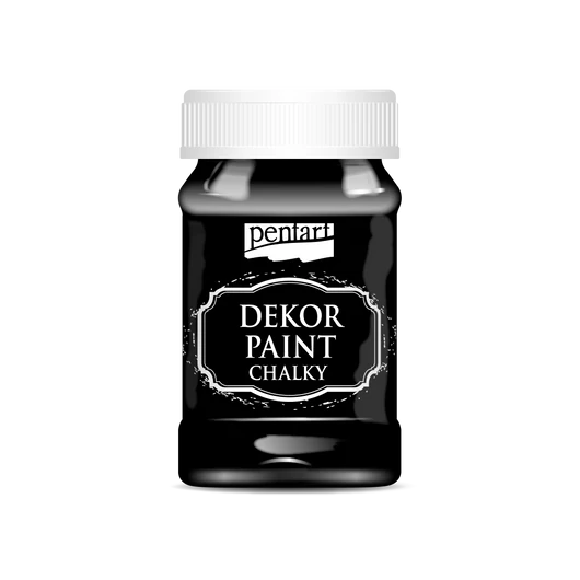 Dekor krétafesték fekete