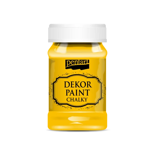 Dekor krétafesték napsárga