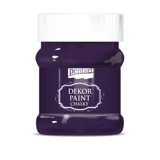 Dekor krétafesték püspöklila-230ml