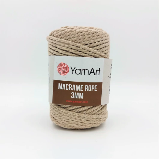 YarnArt Macrame Rope 753 tejeskávé