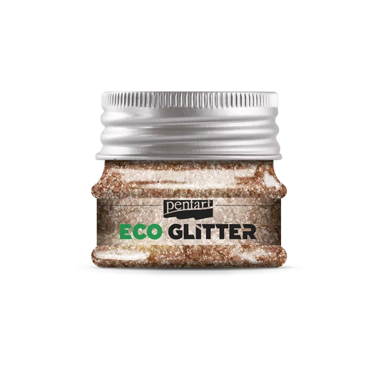 Eco glitter - rózsaarany,extra finom