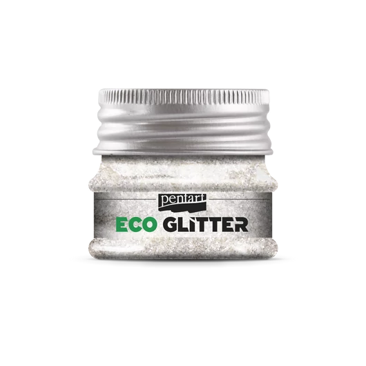 Eco glitter - ezüst,extra finom